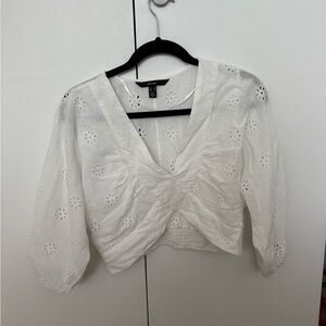 Vero Moda Eyelet Women's Top